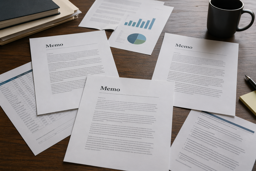 Lender Memos