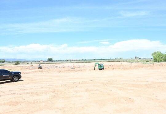 Several Housing New Mexico representatives attended the groundbreaking of Cresta Ranch Apartments in Santa Fe Thursday, May 29.