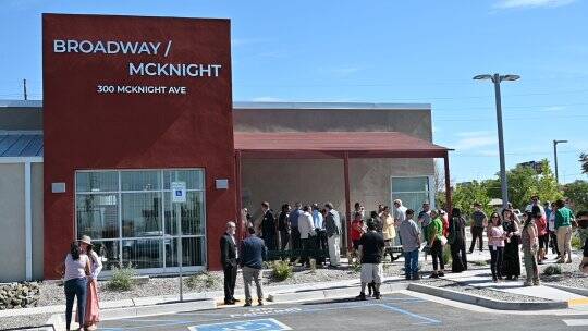 Broadway/McKnight Apartment Ribbon Cutting 