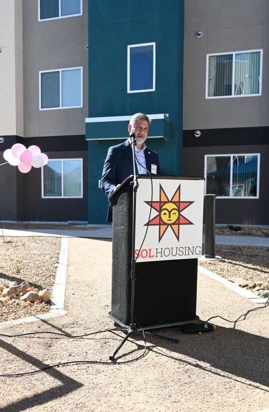 Housing New Mexico Executive Director/CEO Isidoro Hernandez spoke about the importance of affordable housing in the state.