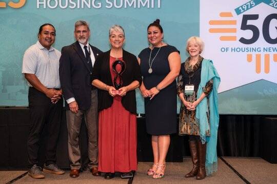 Rose Silva-Smith received a Lifetime Achievement Award (Casey Addason Photography)