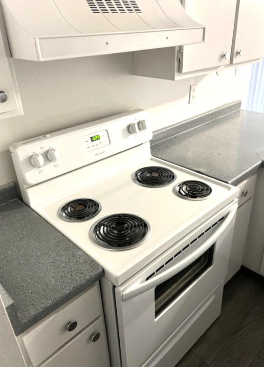 Some units at Las Brisas received new appliances through the New Mexico Preservation Loan Fund.