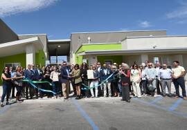 Housing New Mexico representatives attended the ribbon-cutting ceremony for The Three Sisters Apartments in Las Cruces May 13.