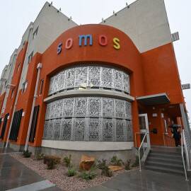 Located on Central Avenue and serving seniors aged 55 years and older, the mixed-use development includes 70 one-bedroom units. 